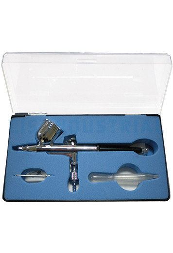 ABS-130 0.3 มม. 7CC ปืนพ่นแอร์บรัชแบบพกพาสำหรับ Handcrafter